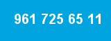 961 725 65 11 961 725 65 11